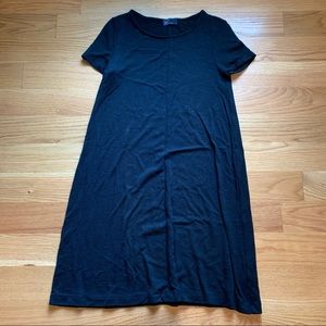 Gap Black Relaxed Midi Dress